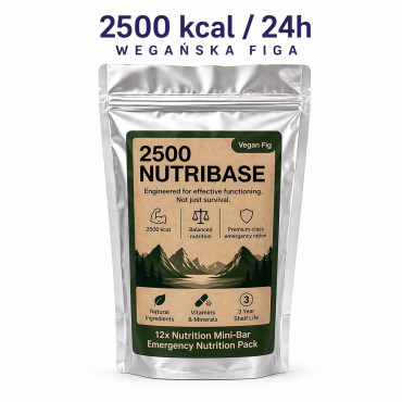 NUTRIBASE 2500 – Racja wegańska z figą 2500 kcal