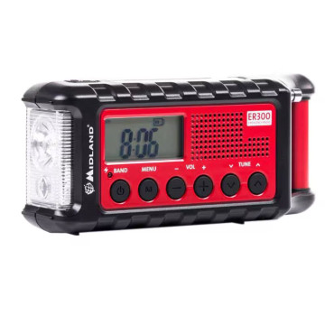 Radio Alarmowe Powerbank Midland Er300 Am/Fm