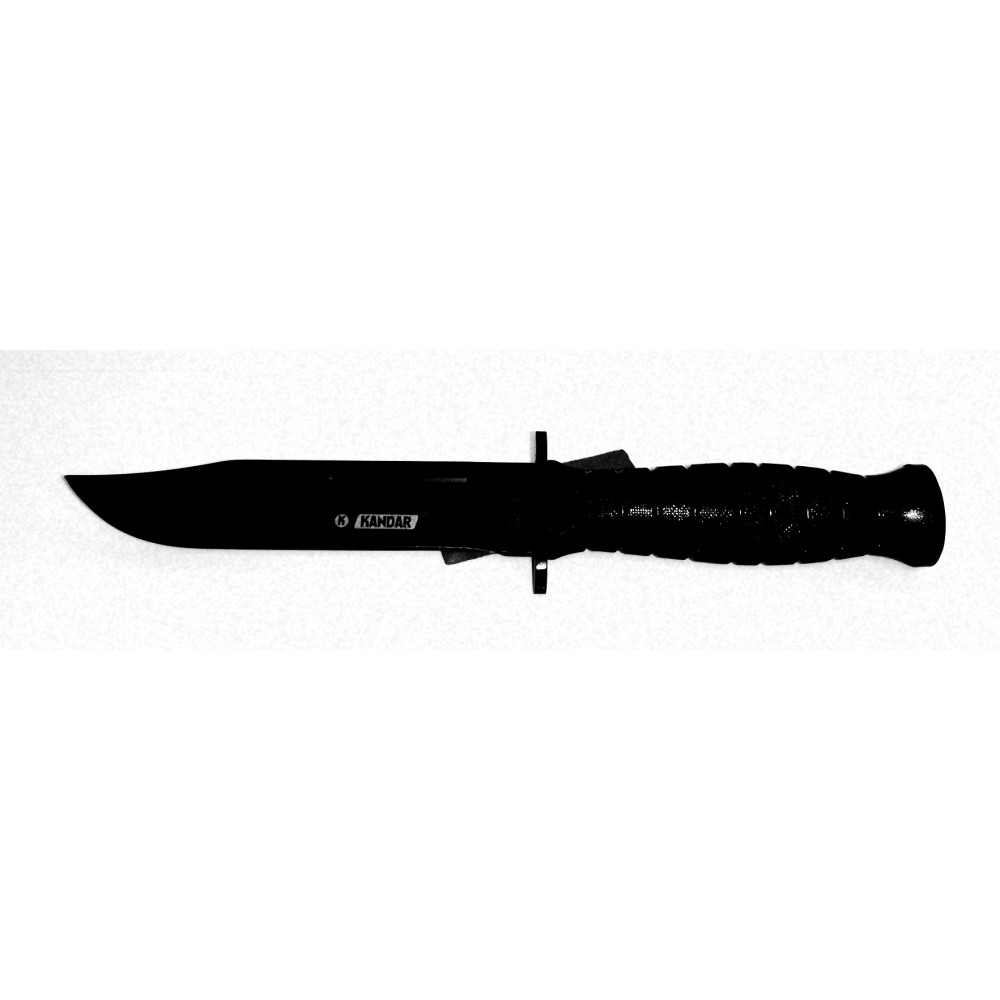 Szturmowy nóż wojskowy z pochwą i ostrzałką Kandar KD6706